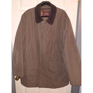 Newport Harbor Chore Jacket Mens XL‎ Brown Barn Canvas Ranch